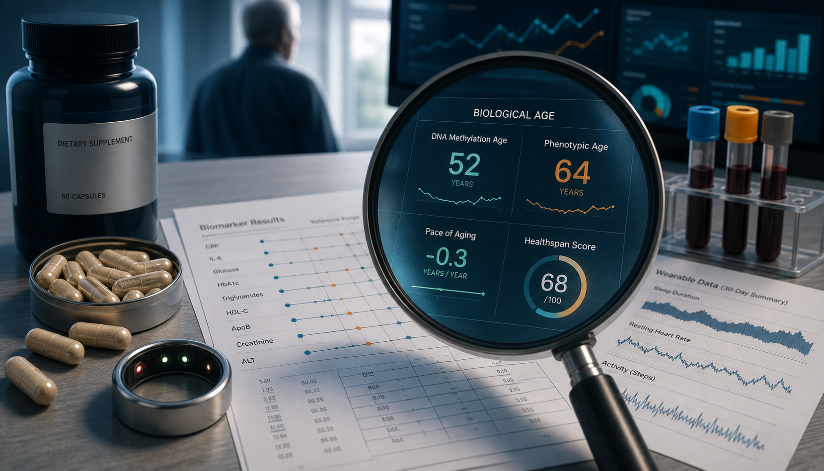 AgelessRx Says a 90-Day Longevity Trial Improved Healthspan. What Did It Actually Show?